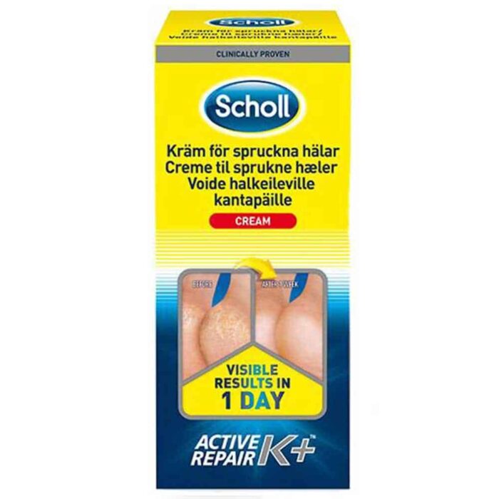 Scholl krem sprukne hæler K+ 120 ml